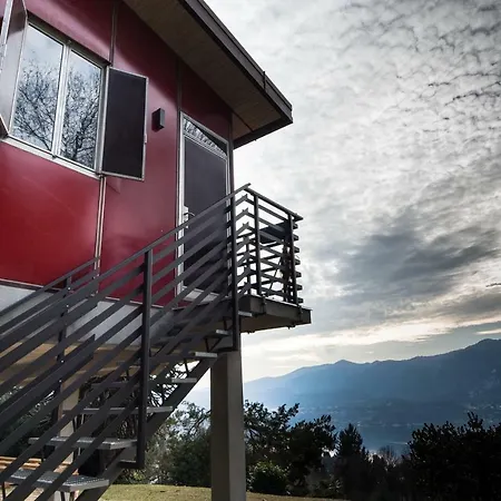 Prázdninový dům La Casa Rossa Orta Lake